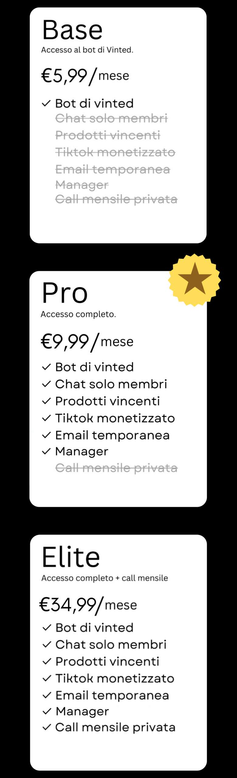 Abbonamenti